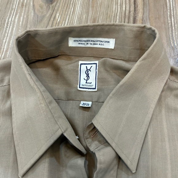 VINTAGE YSL MENS SHIRT - Picture 2 of 3